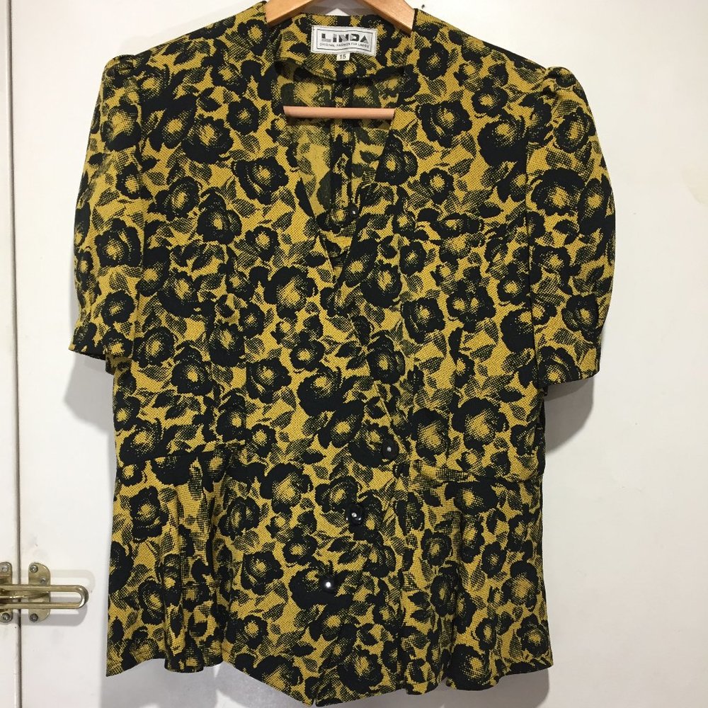 VINTAGE LINDA DOUBLE BREASTED SKIRT SETS SIZE 15